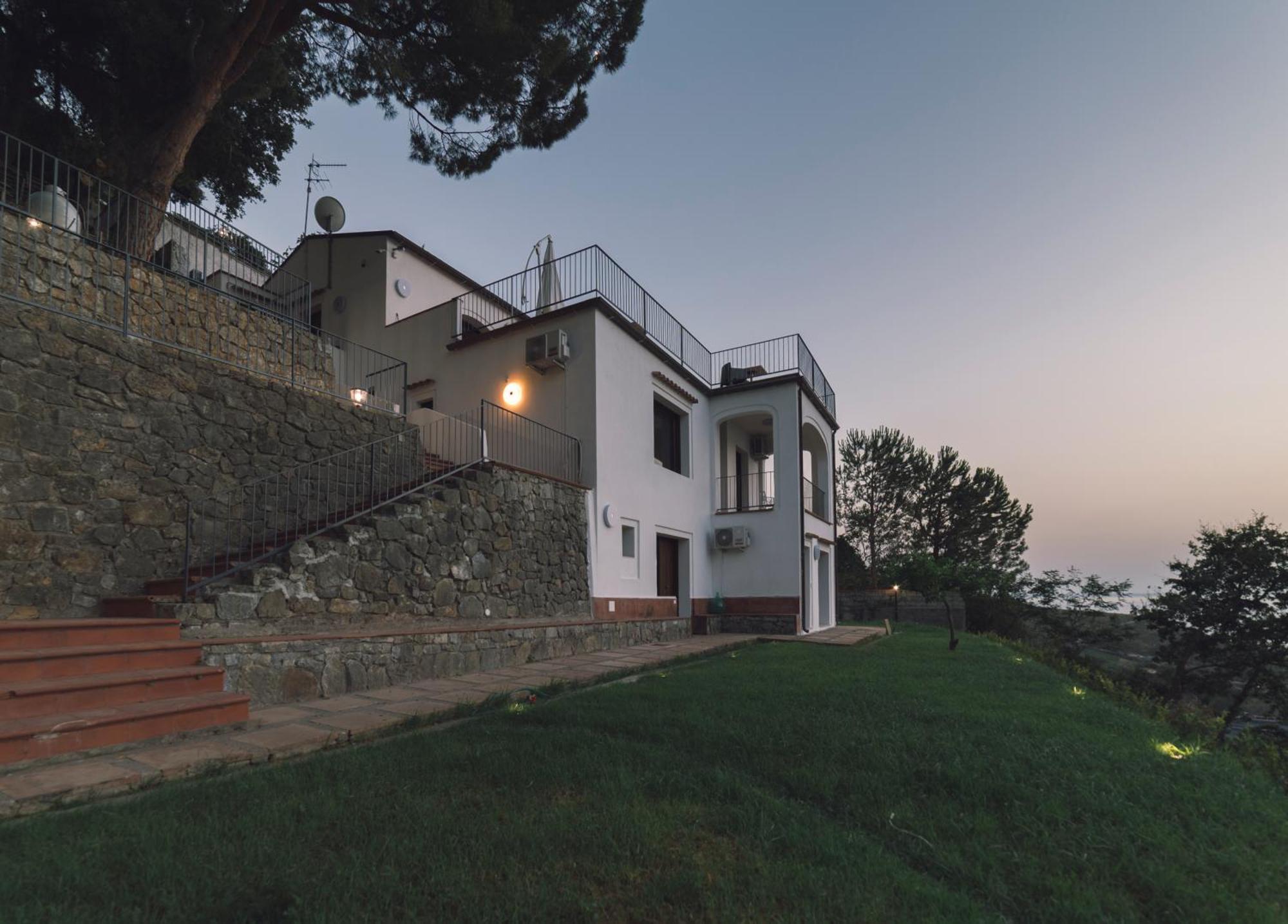 Villa Crawford San Nicola Arcella Bagian luar foto